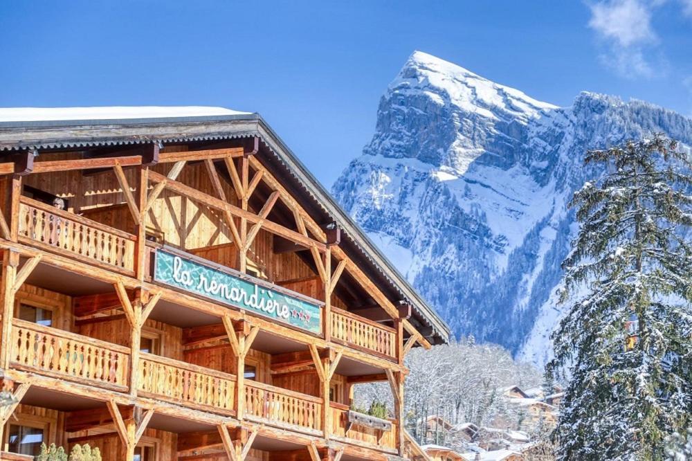 Residence Hoteliere La Renardiere Samoens Bagian luar foto
