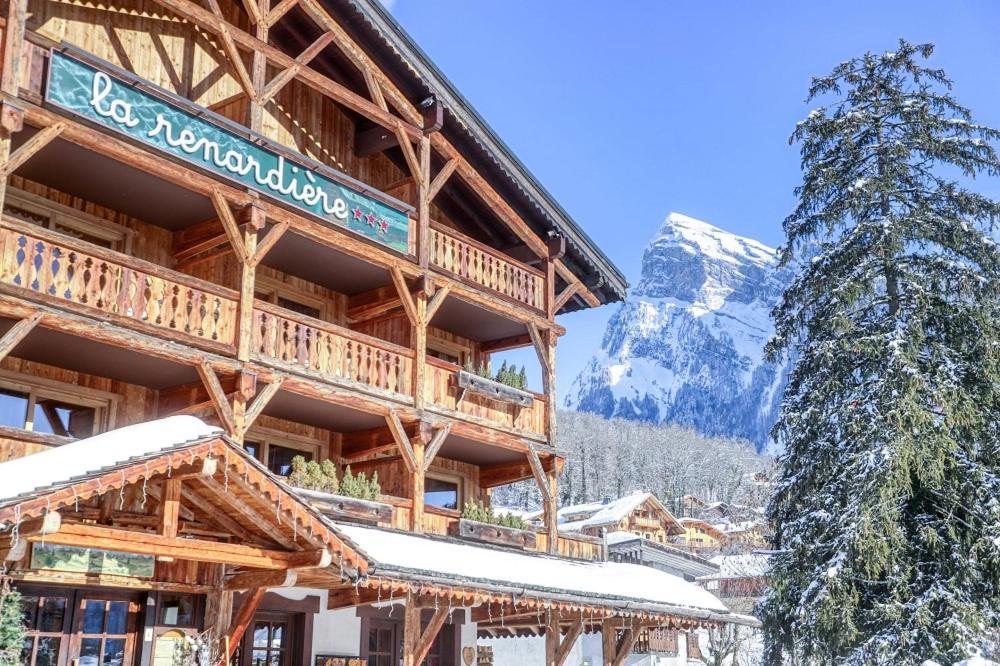 Residence Hoteliere La Renardiere Samoens Bagian luar foto