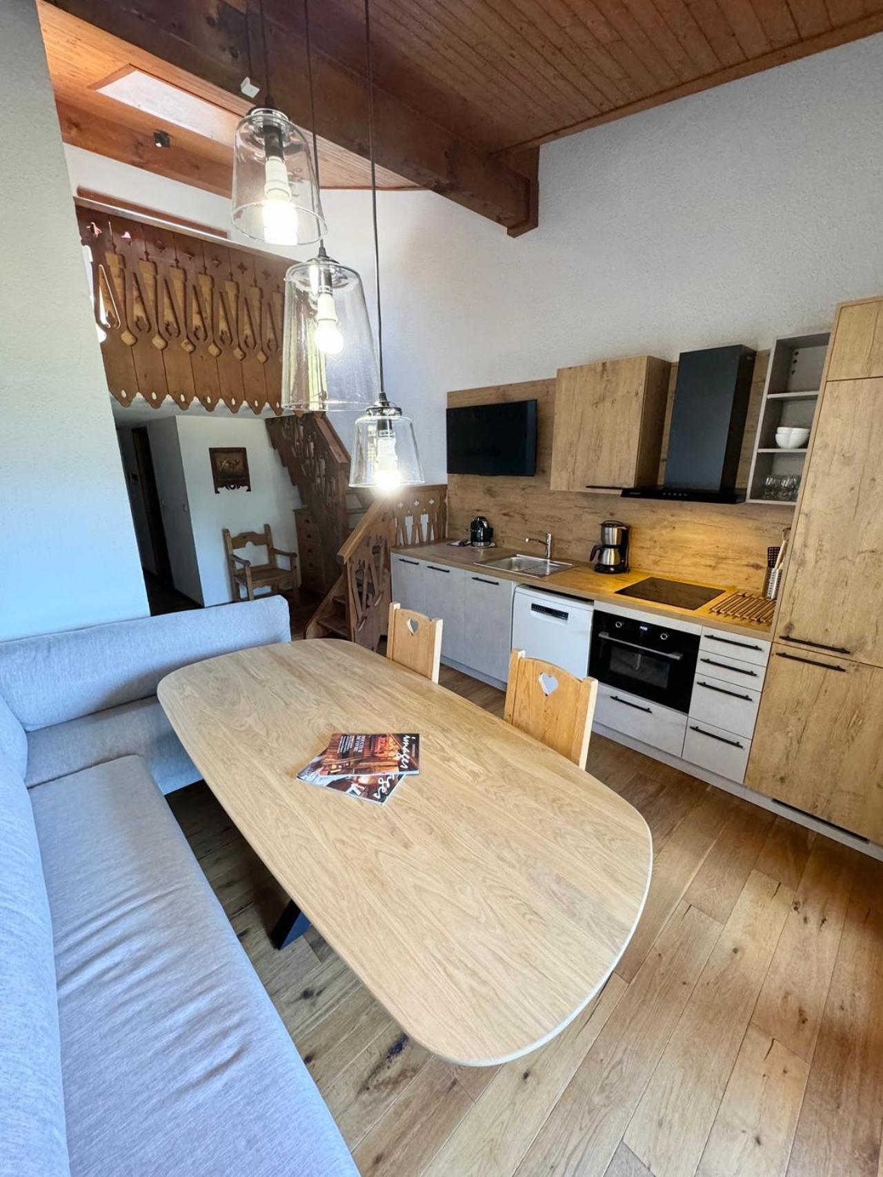 Residence Hoteliere La Renardiere Samoens Bagian luar foto